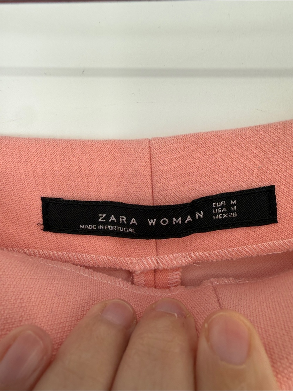 Zara Women's Pink A-Line Mini Skirt size M - Picture 4 of 5